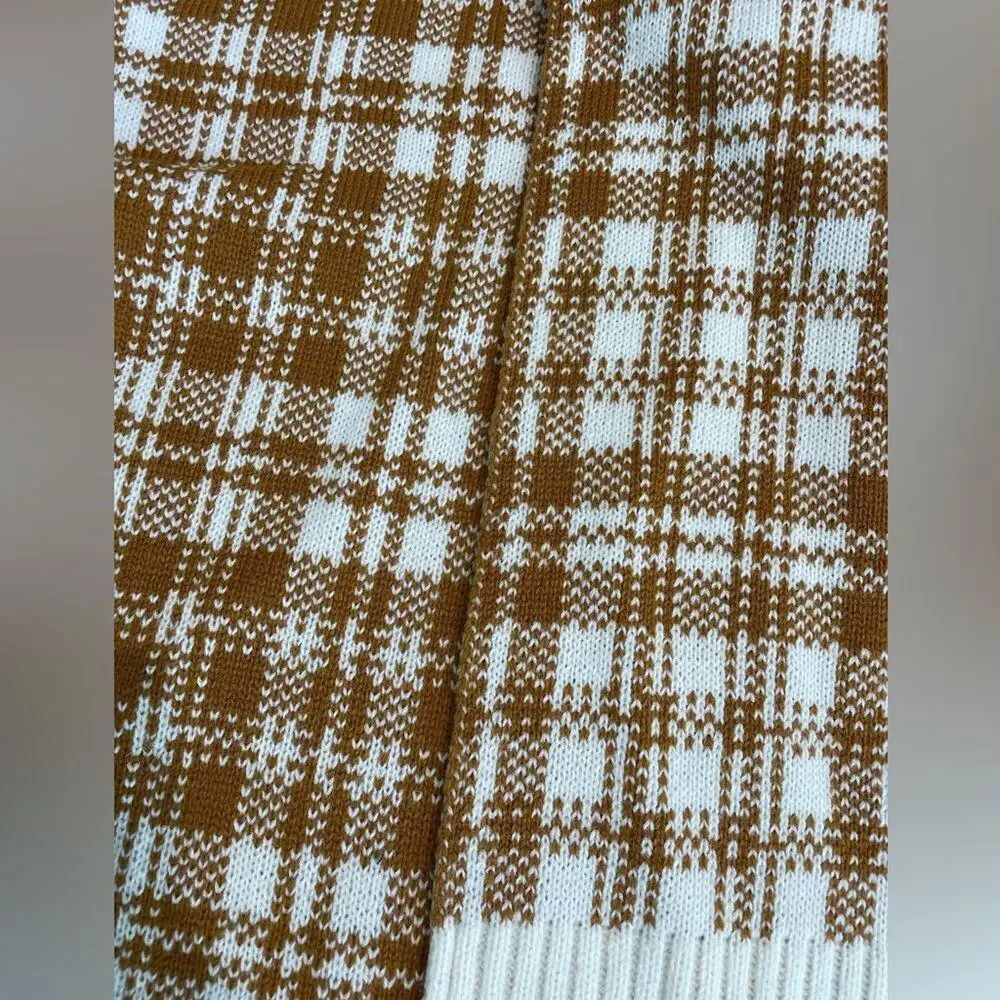 Timberland Tan Buffalo Plaid Scarf